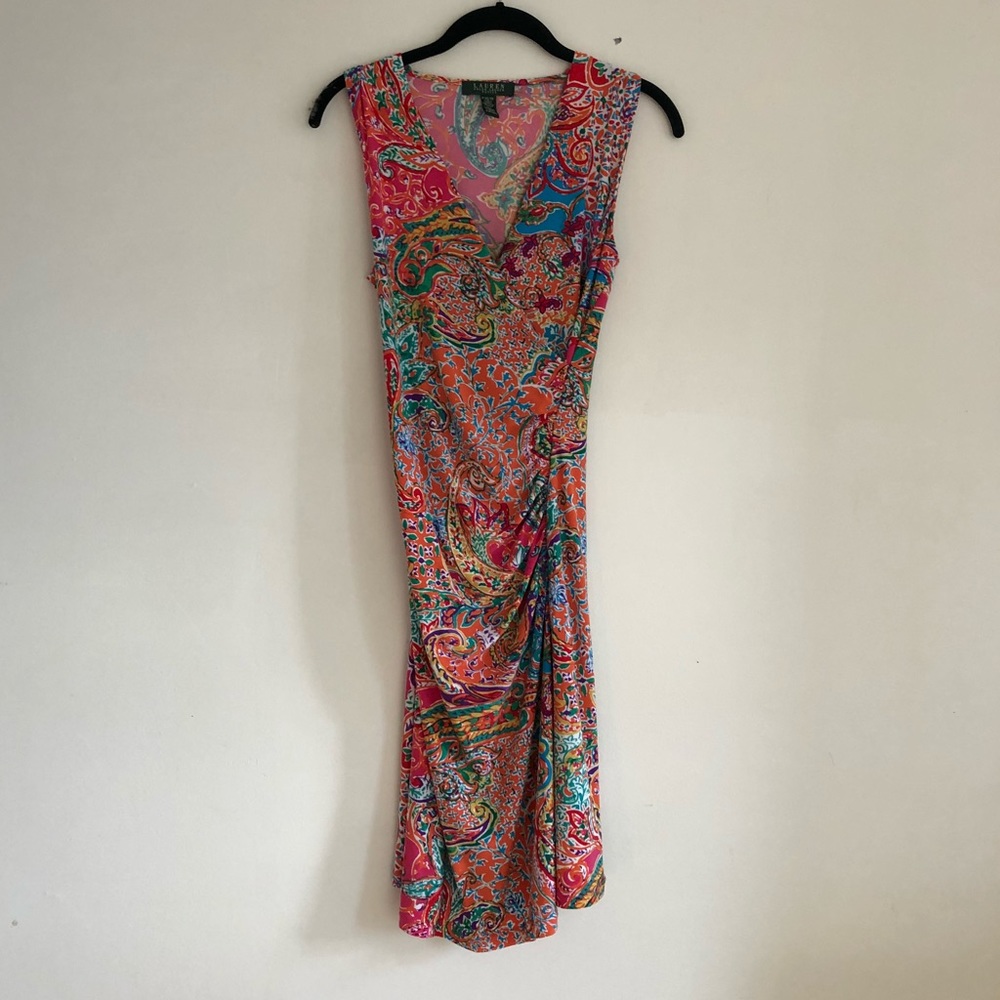 Ralph Lauren Petite Floral Dress cs